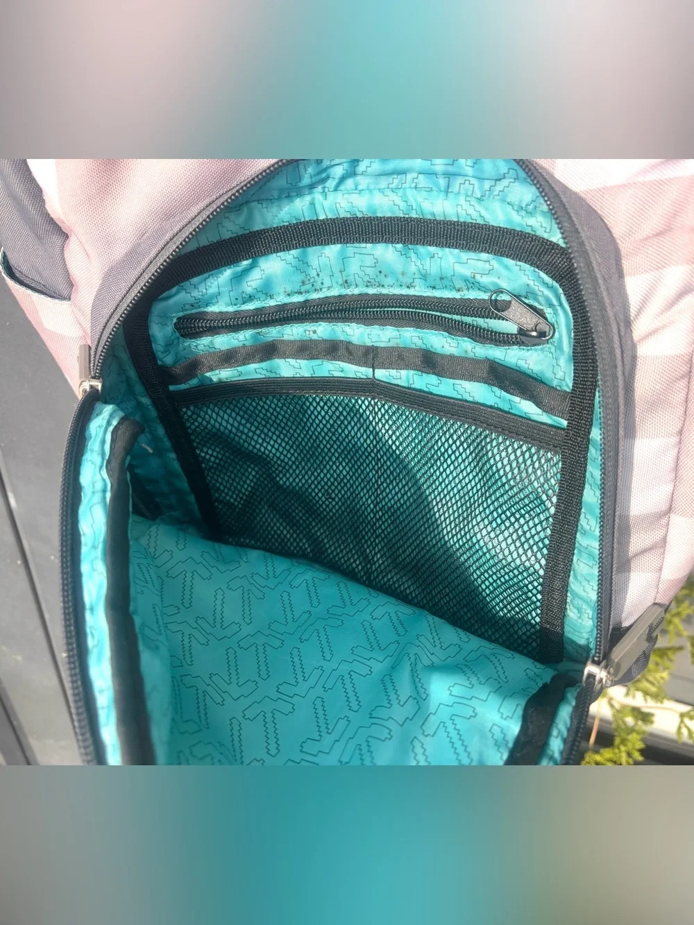 Gray Minecraft Backpack